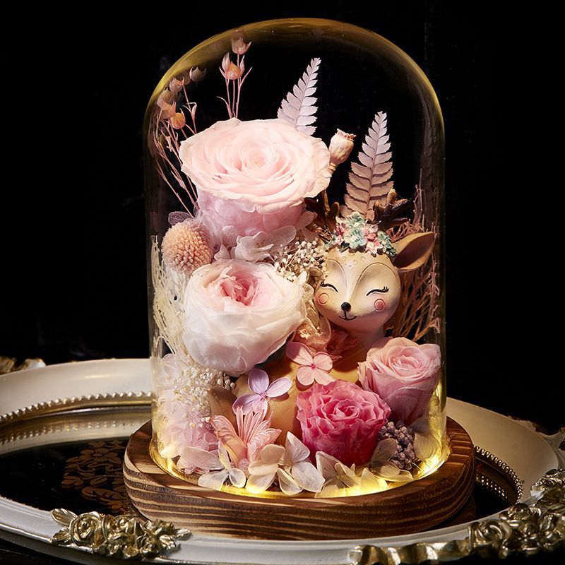 Decorative Floral Dome Arrangement