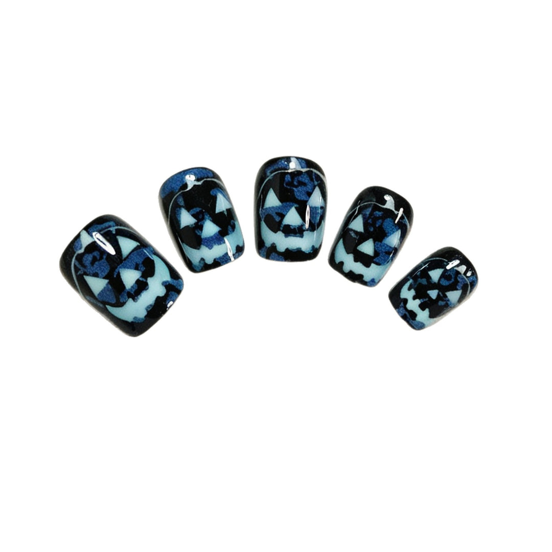 Halloween Glow-in-the-Dark Press-On Nail Art Kalsten