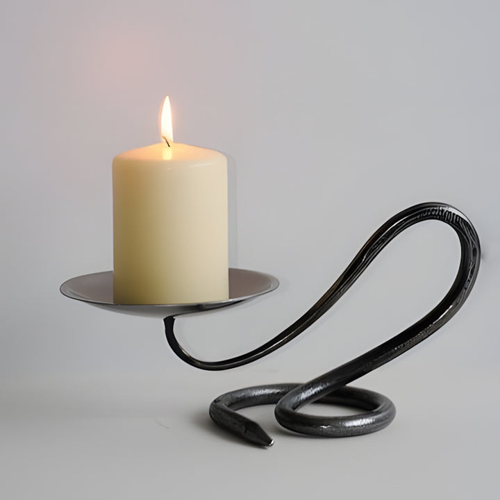 Artistic Snake Candle Holder