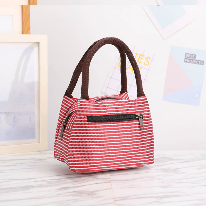 Floral Print Insulated Lunch Carrier Kalsten