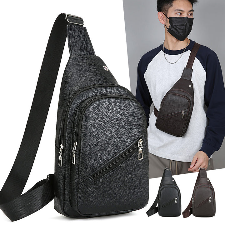 Premium Leather Sling Backpack Kalsten