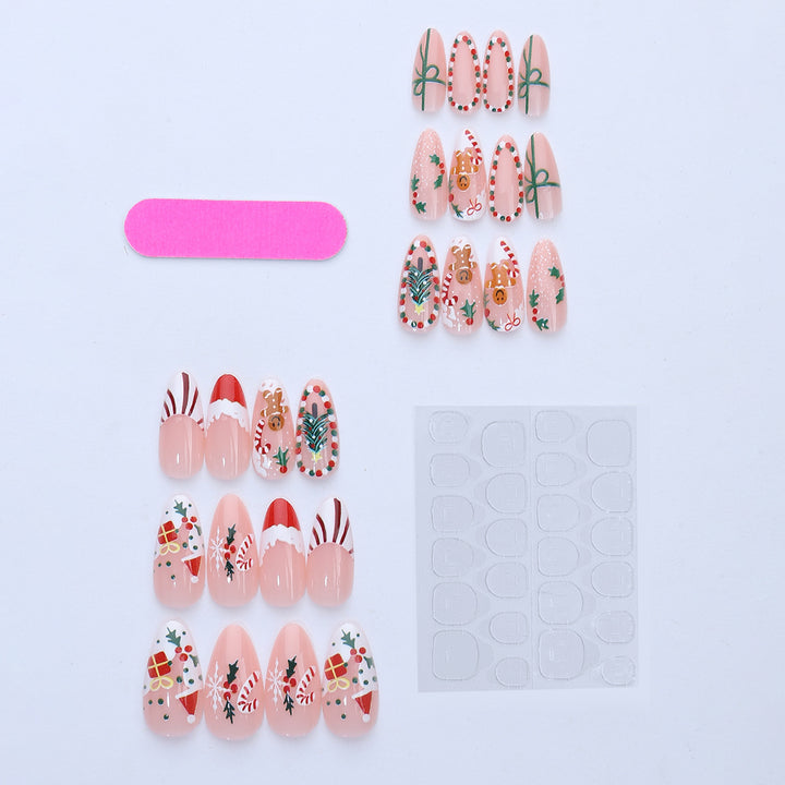 Festive Artificial Nail Creations Kalsten