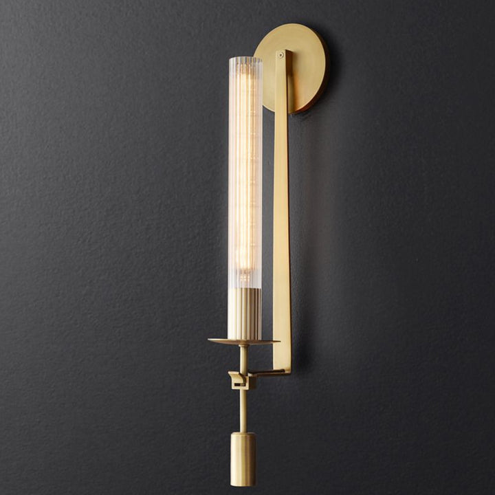 Elegant Vertical Wall Sconce