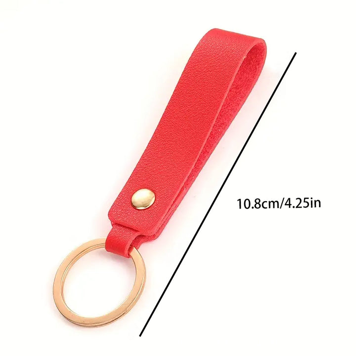 Unisex keychain with elegant artificial leather design Kalsten