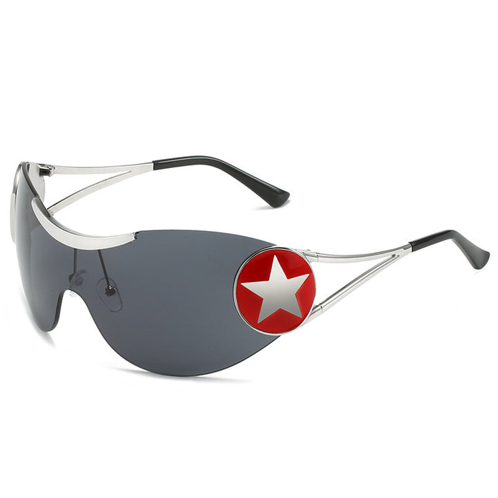 Futuristic Visor Shield Sunglasses Kalsten