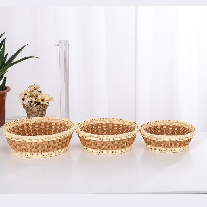 Unisex storage baskets made of woven material Kalsten