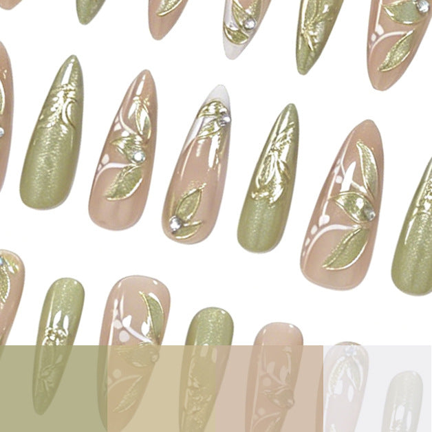 Elegant Floral Nail Art Extensions Kalsten 1789915831