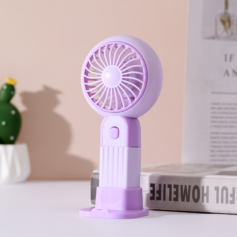 Women's Portable Hand Fan with USB Charging Function and Ergonomic Design Kalsten