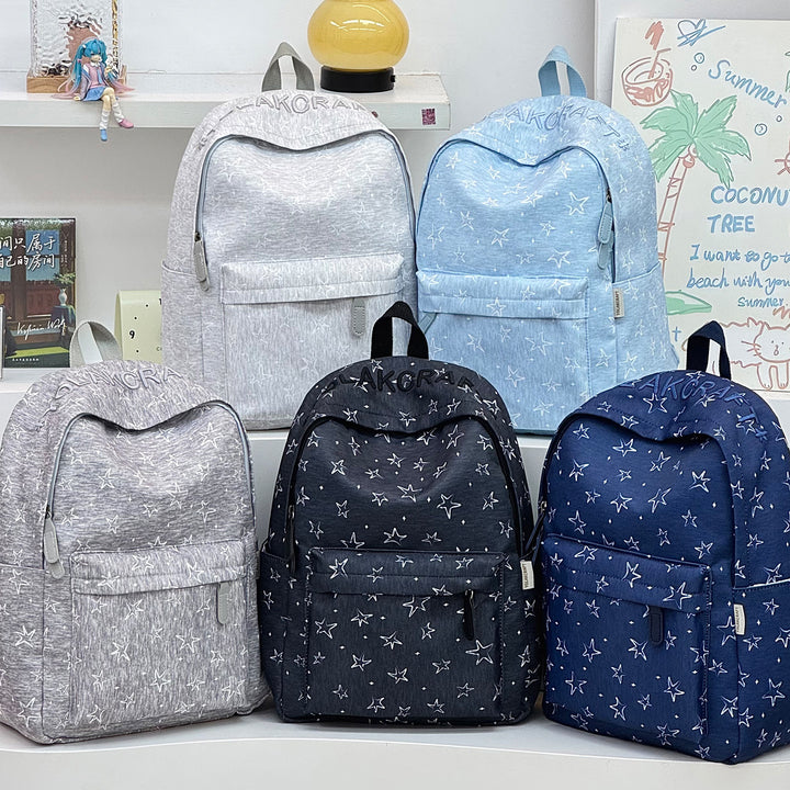 Casual All-Occasion Star-Print Backpack Kalsten