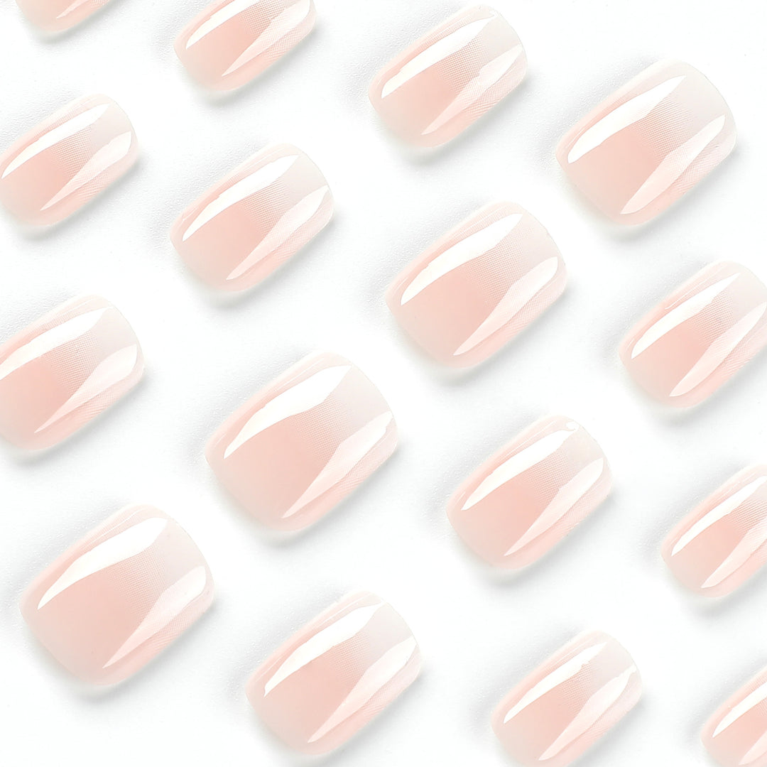 Artful Nail Extensions with Gentle Gradient Kalsten