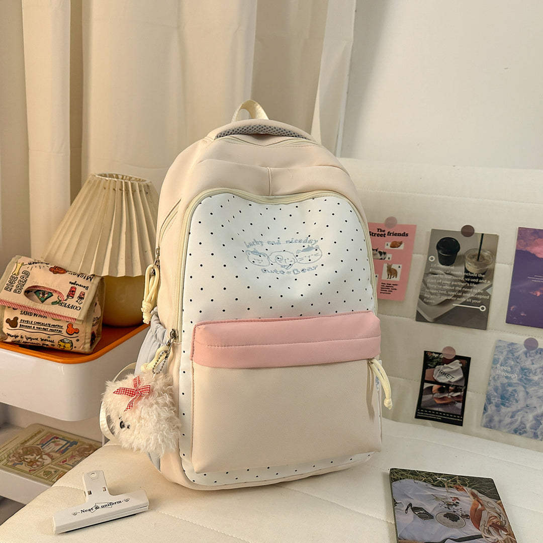 Cute Polka Dot Backpack