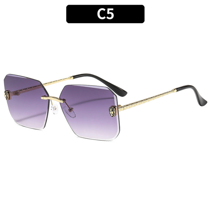 Chic Geometric Shield Sunglasses