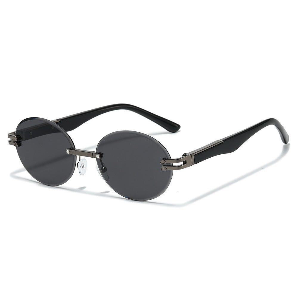 Stylish Round Frame Sunglasses Kalsten