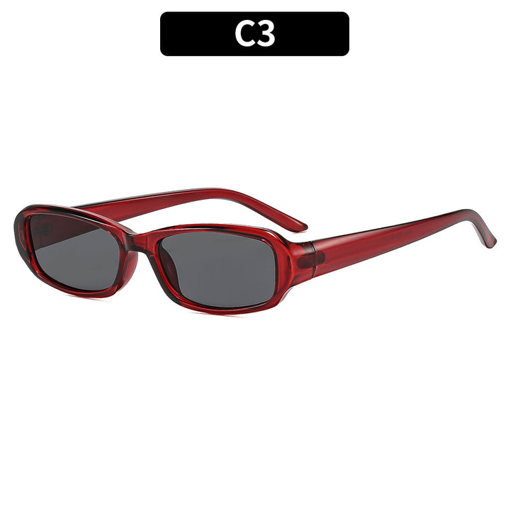 Sleek Retro-Inspired Rectangle Sunglasses