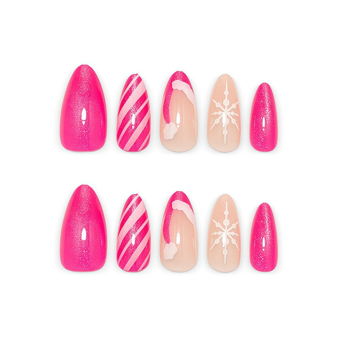 Nail art set with Creative Winter Design Kalsten