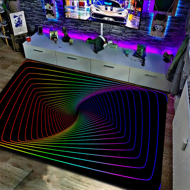 Geometric Print Area Rug Kalsten