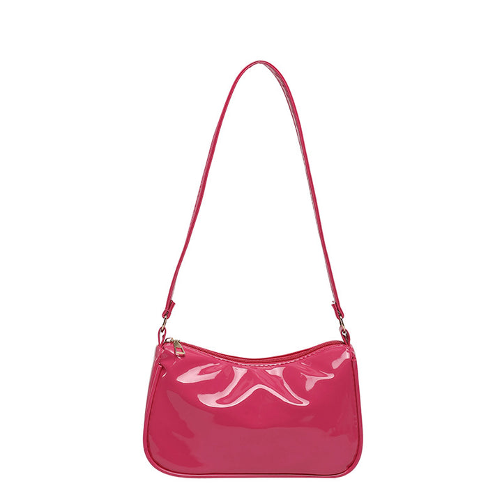 WoGlossy Textured Handheld Crossbody Bag Kalsten