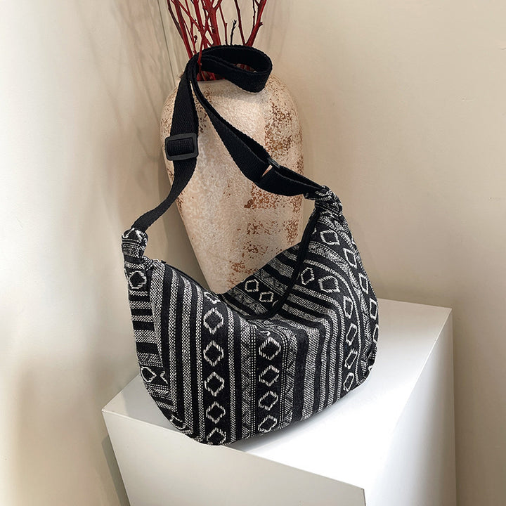 WoBohemian Ethnic Pattern Hobo Bag Kalsten