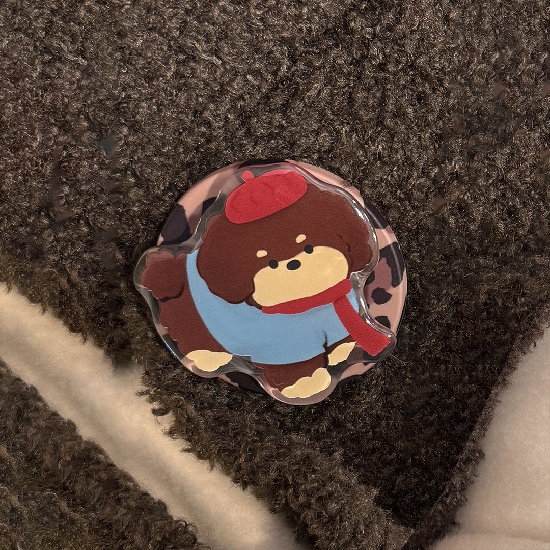 cute dog pin Kalsten