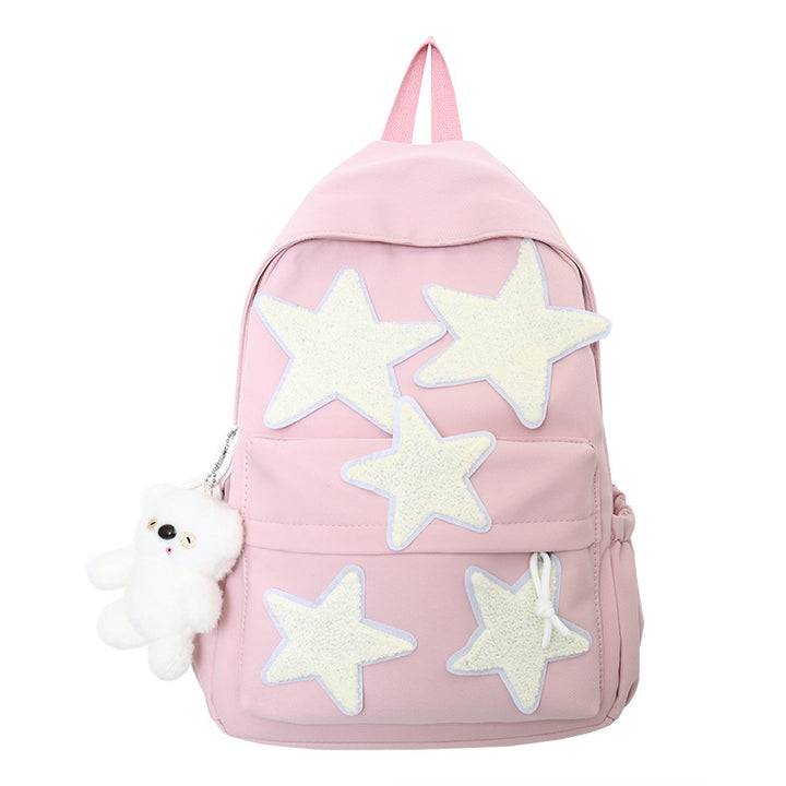 Fun Decorative Star-Patterned Backpack Kalsten