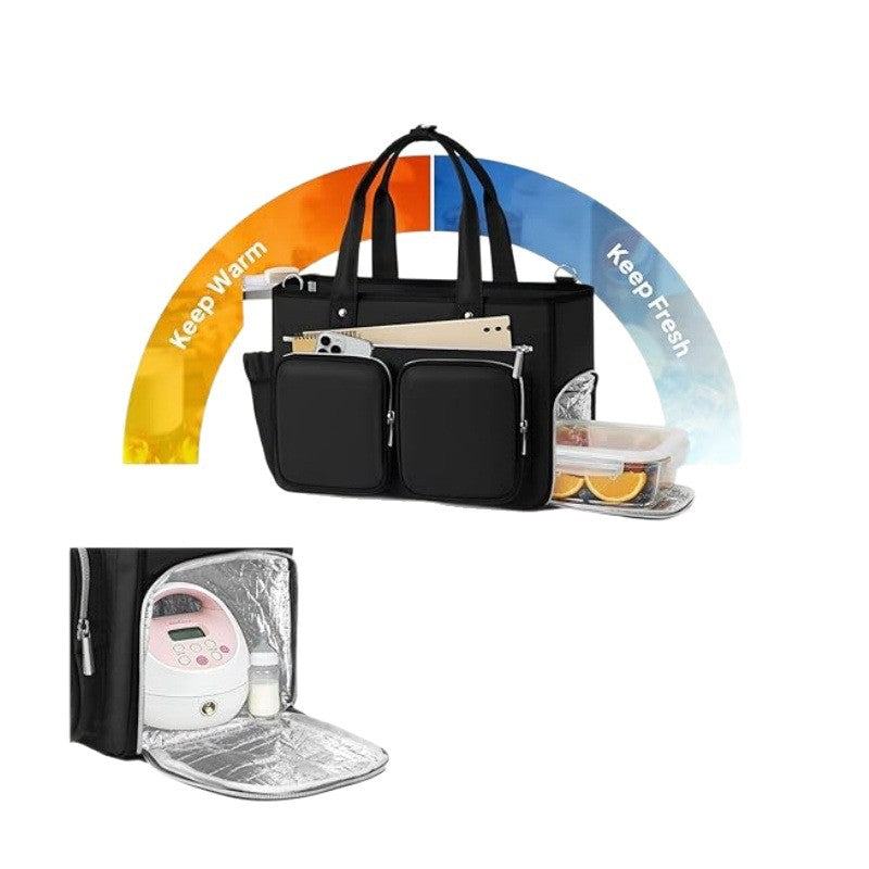 Multifunctional Tote Bag with Insulated Compartment System Kalsten