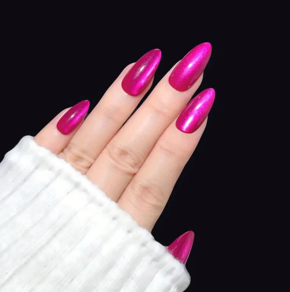 Long-Lasting Glossy Stiletto Nail Tips Kalsten