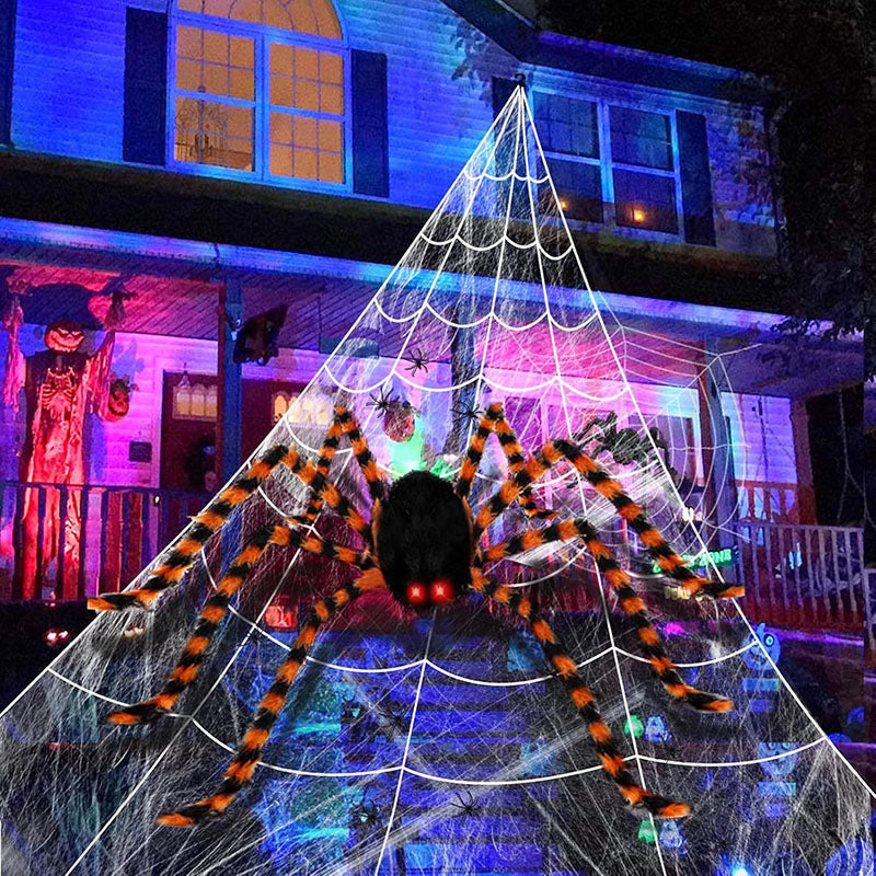 Halloween Spider Web Decoration