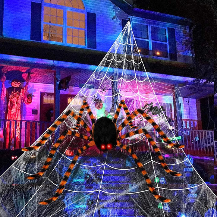 Halloween Spider Web Decoration