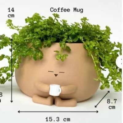 Creative Plant Pot Coffee Mug Kalsten
