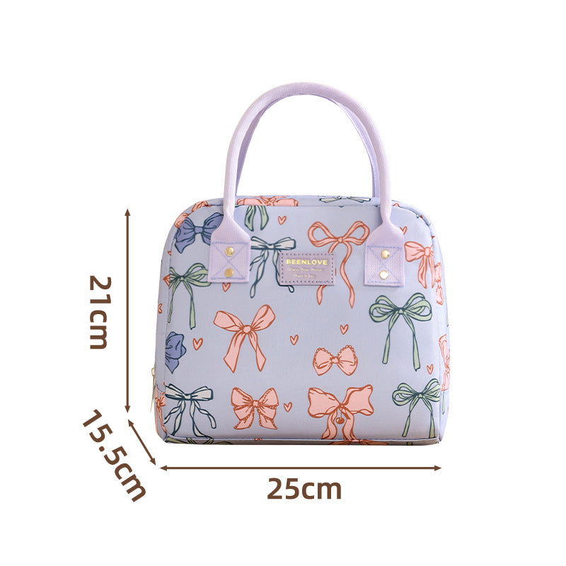 Insulated Leopard Print Lunch Tote Kalsten