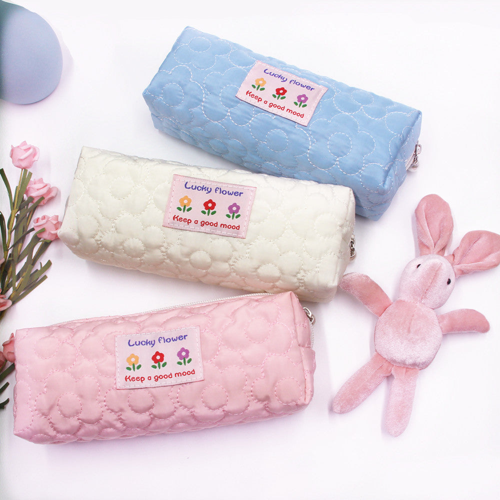 Quilted Cosmetic Pencil Case Kalsten
