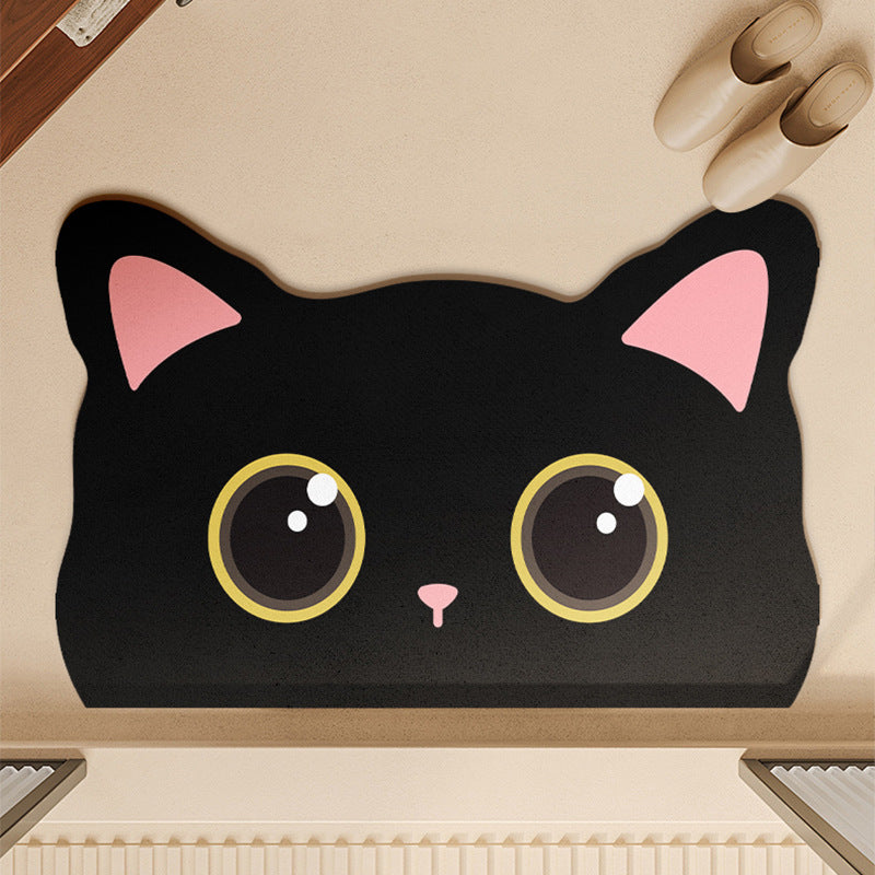 Cat-Themed Playful Area Mat