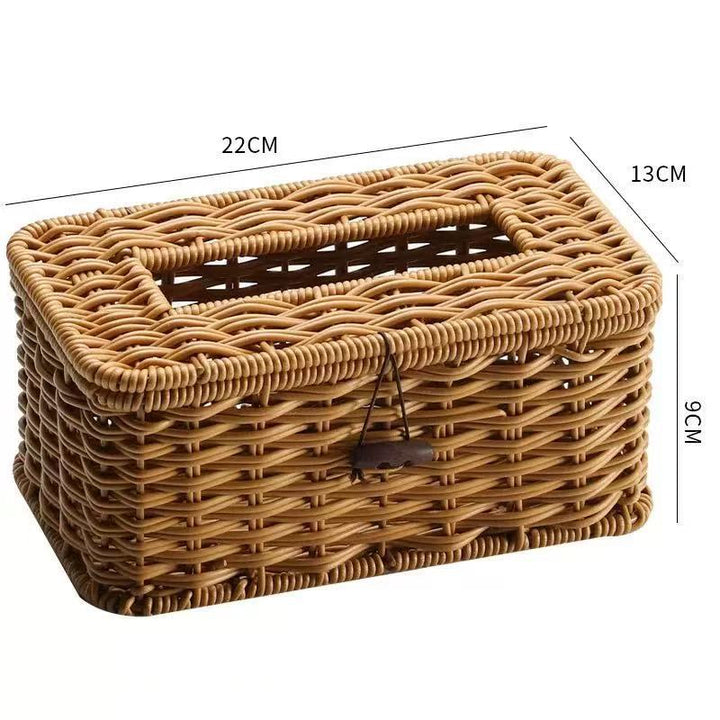 Handcrafted Wicker Storage Box Kalsten