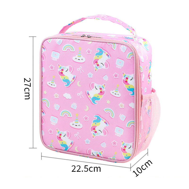 Stylish Cartoon-Themed Insulated Lunch Bag Kalsten