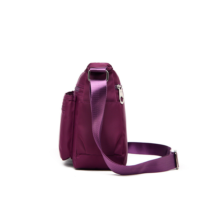 Multi-Zipper Crossbody Organizer Bag Kalsten