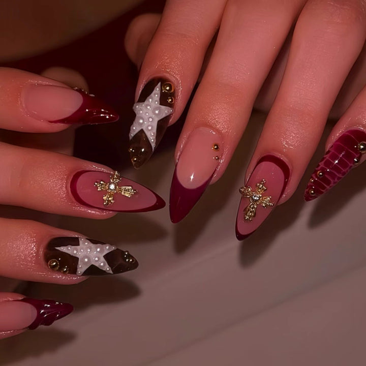 Elegant Gel Nail Art Extensions Kalsten