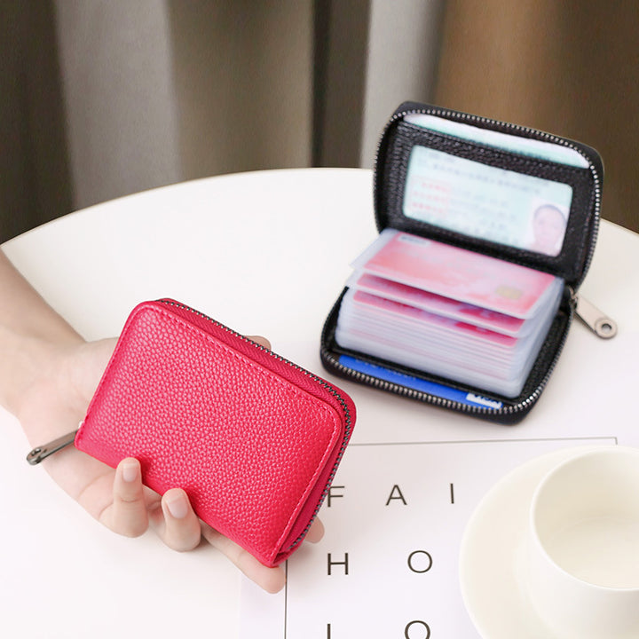 Compact Zippered Card Holder Kalsten