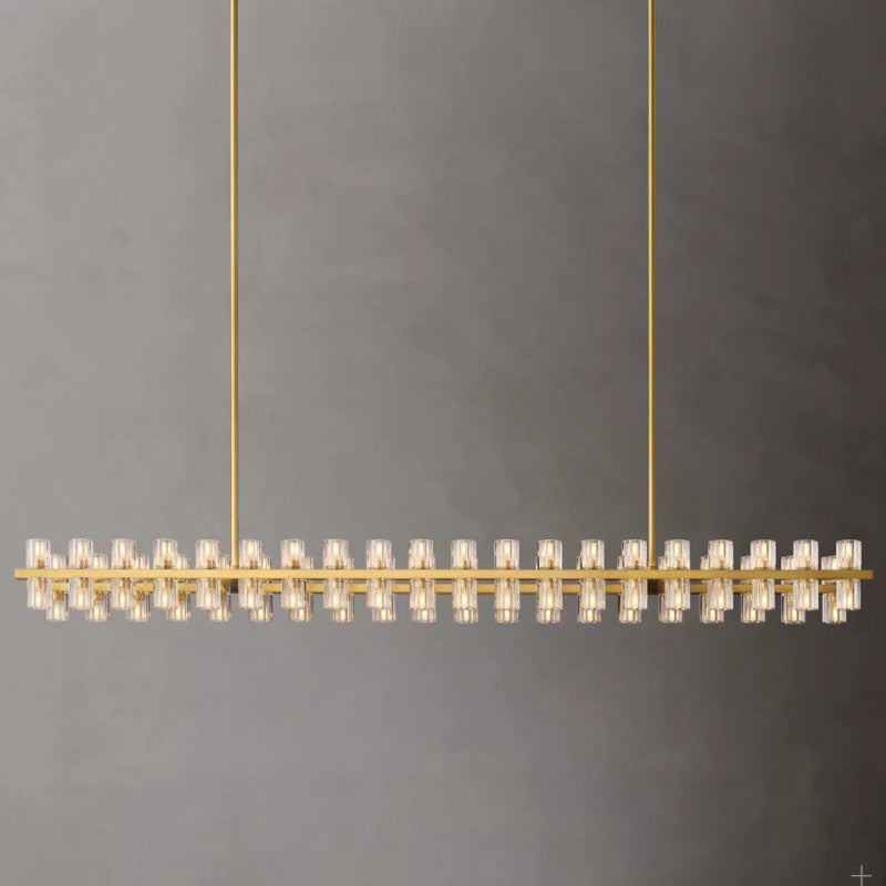 Modern Crystal Circle Chandelier