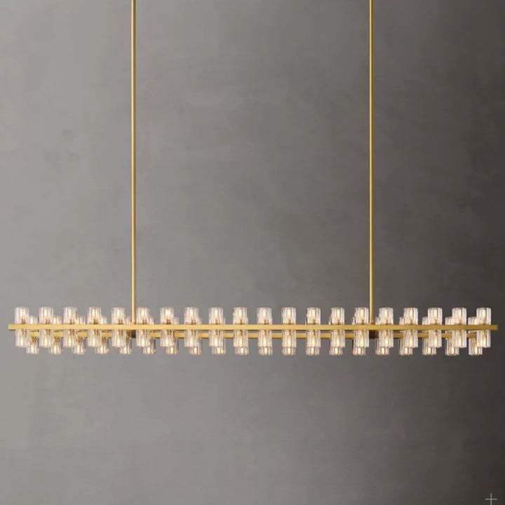 Modern Crystal Circle Chandelier