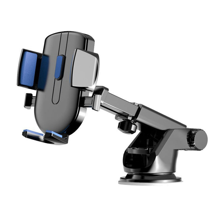 Adjustable telescopic suction car phone holder with full rotation gravity auto-lock Kalsten
