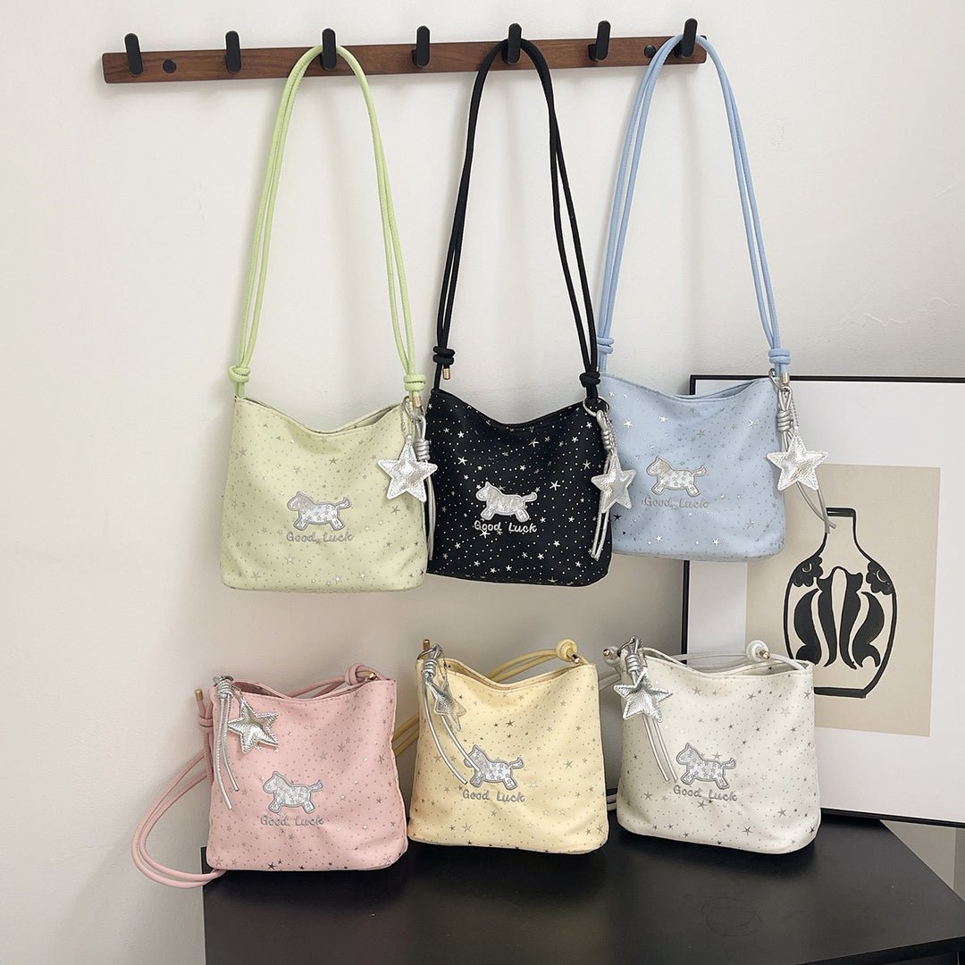 WoCasual Star-Print Crossbody Bag Kalsten