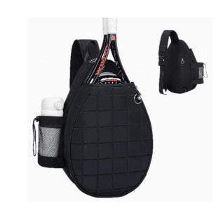 Sporty racket carry bag with integrated bottle holder Kalsten