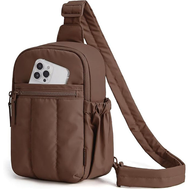 Compact shoulder bag with multiple compartments Kalsten
