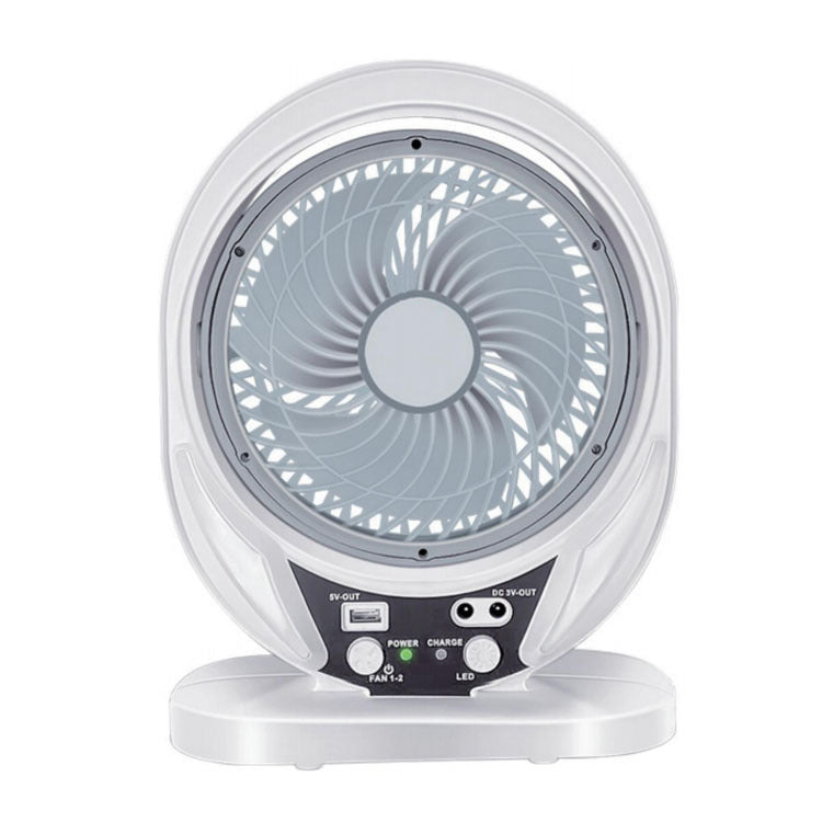 Ladies portable 4-in-1 solar fan with LED lamp Kalsten