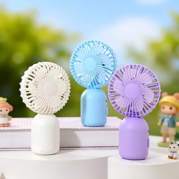 Women Portable Mini Fan with Flexible Design Kalsten