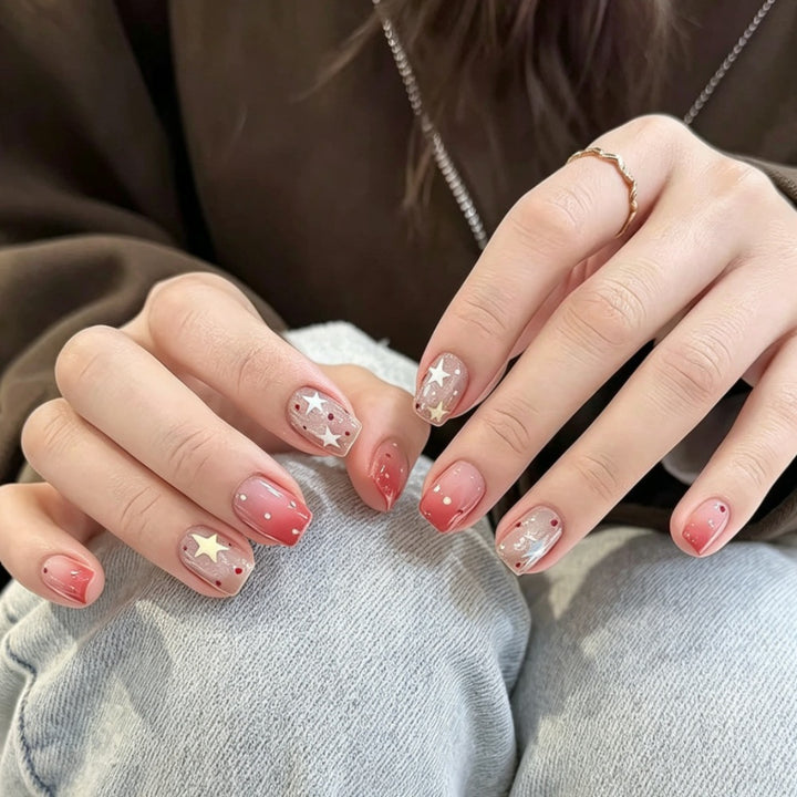 Starry Gradient Press-On Nail Set Kalsten