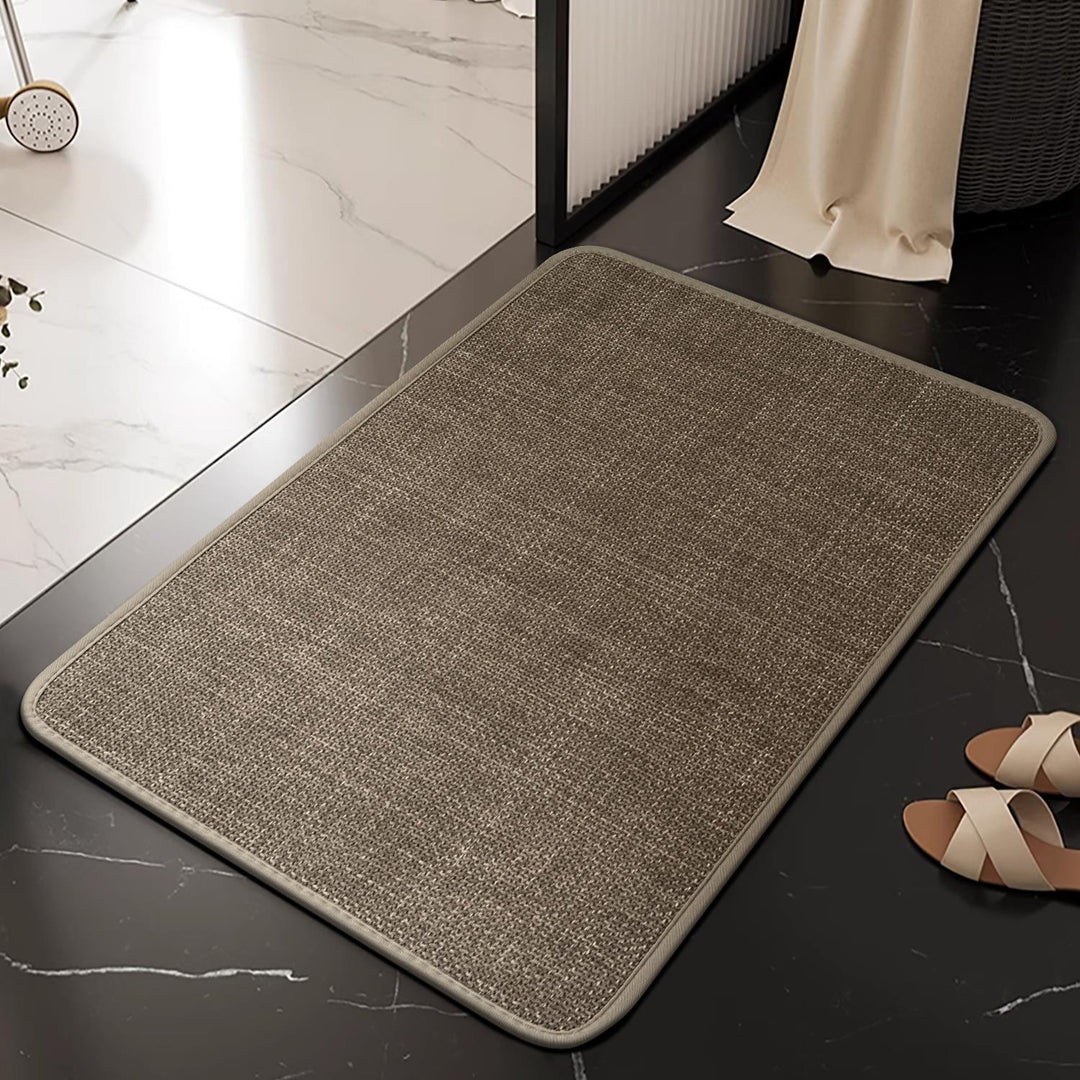 Elegant Textured Kitchen Mat Kalsten