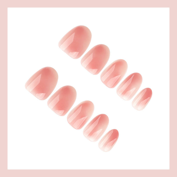 High-quality artificial nail set with elegant natural finish Kalsten