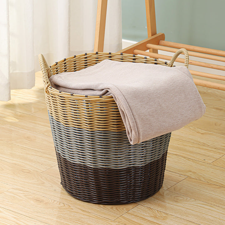 Women's Woven Storage Basket with Practical Handles Kalsten