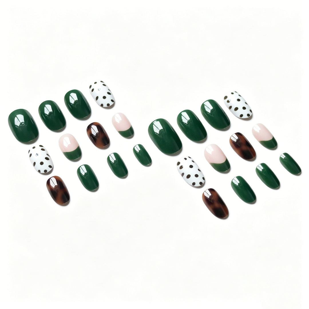 Artistic Nail Art Kit with Mixed Designs